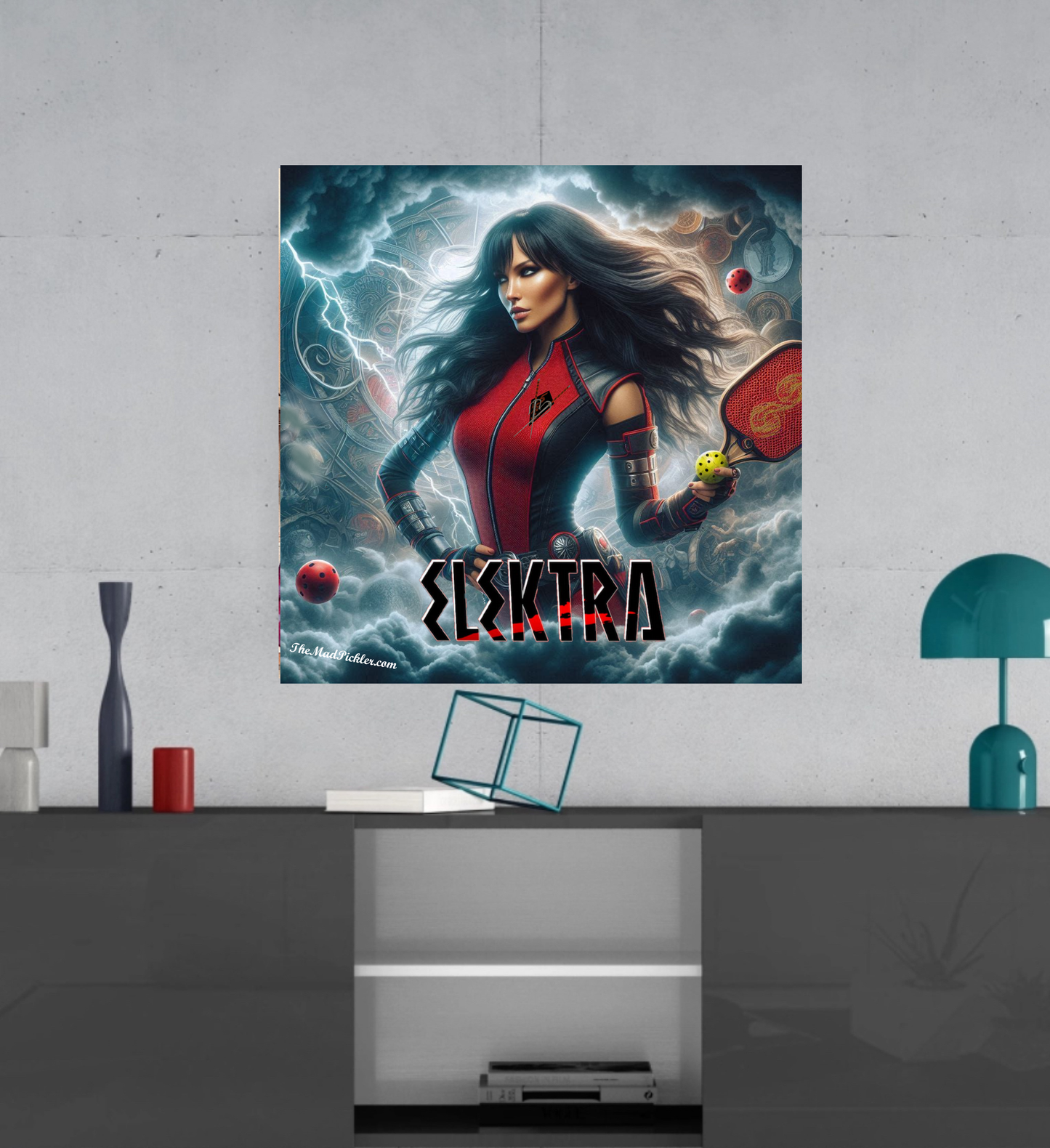 Elektra  -  Ready To Hang  Canvas Hi-Res Wall Artwork