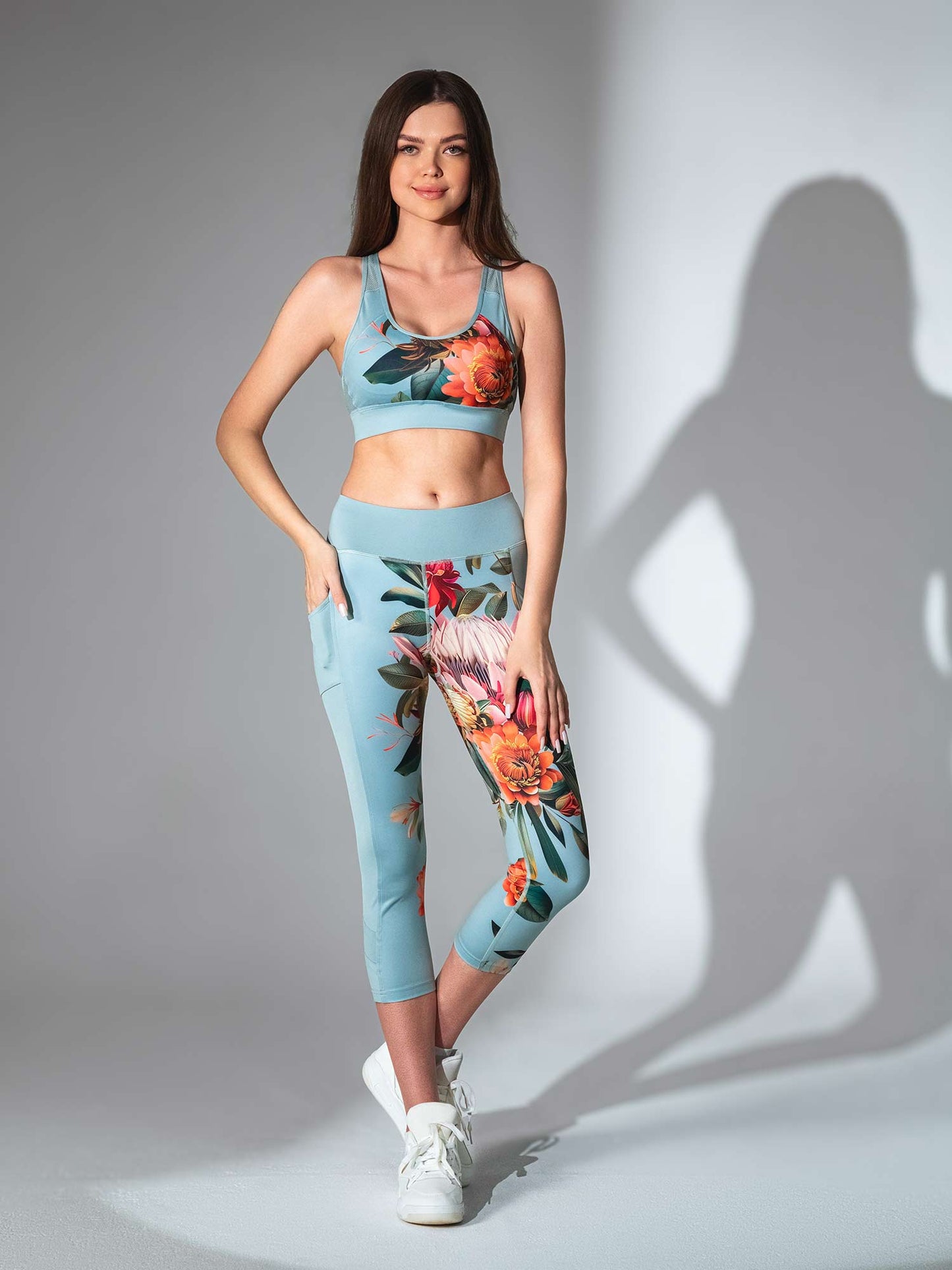 ELLE High-Impact Compression Sports Bra