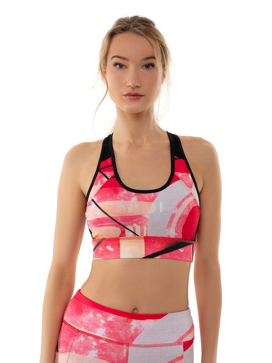 ELLE High-Impact Compression Sports Bra