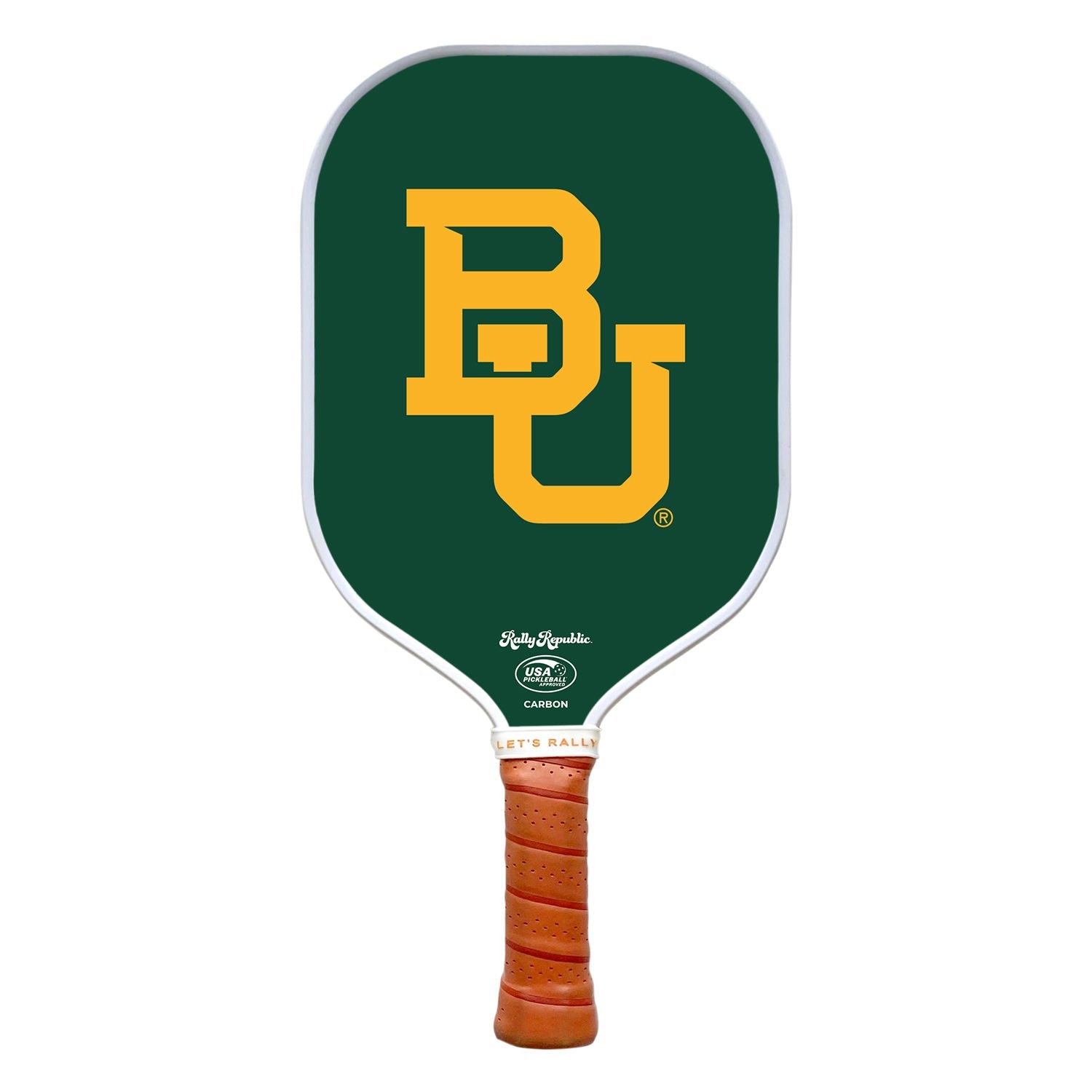 Baylor Bears Baylor Green Primary Mark Pickleball Paddle