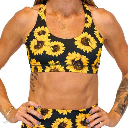 Butterfly Back Bra | Sunflower
