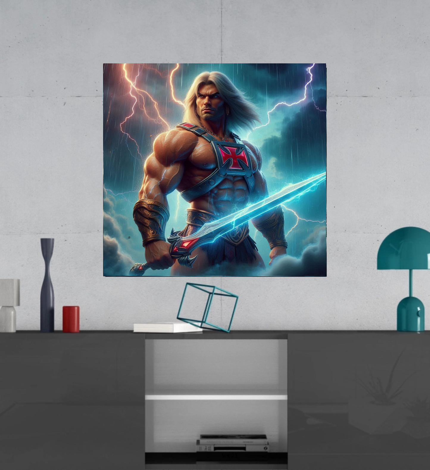 Masters Of The Universe - He-Man -  Ready To Hang  Canvas Hi-Res Wall Artwork