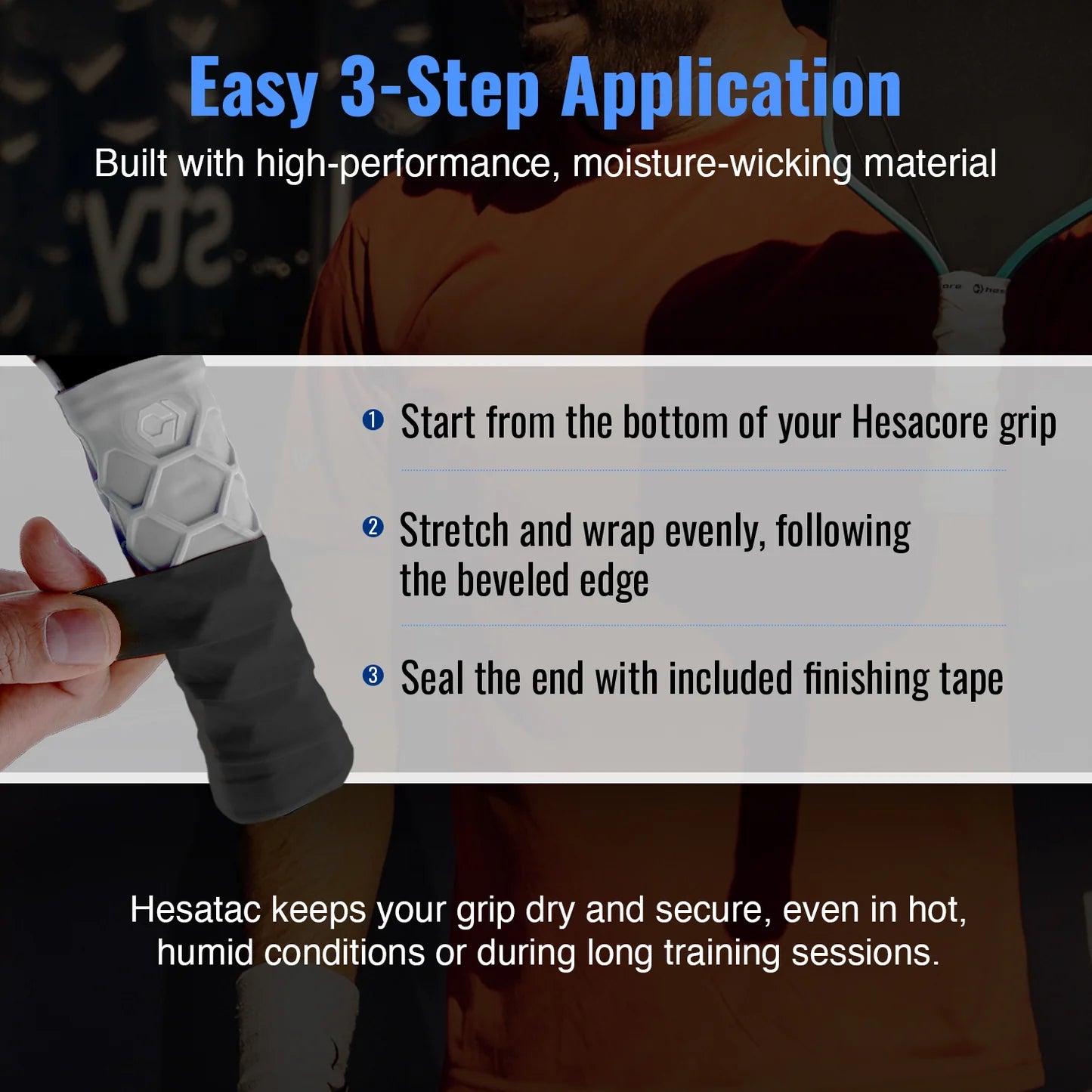 Hesacore Hesatac Overgrip – Turquoise