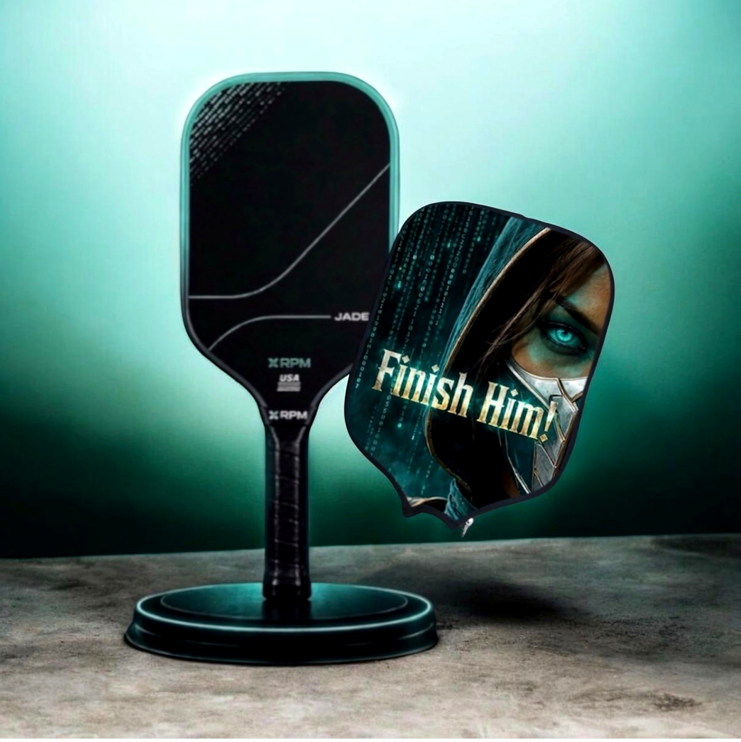 RPM Jade 16mm Elongated Pickleball Paddle & Limited Edition Jade Cover!