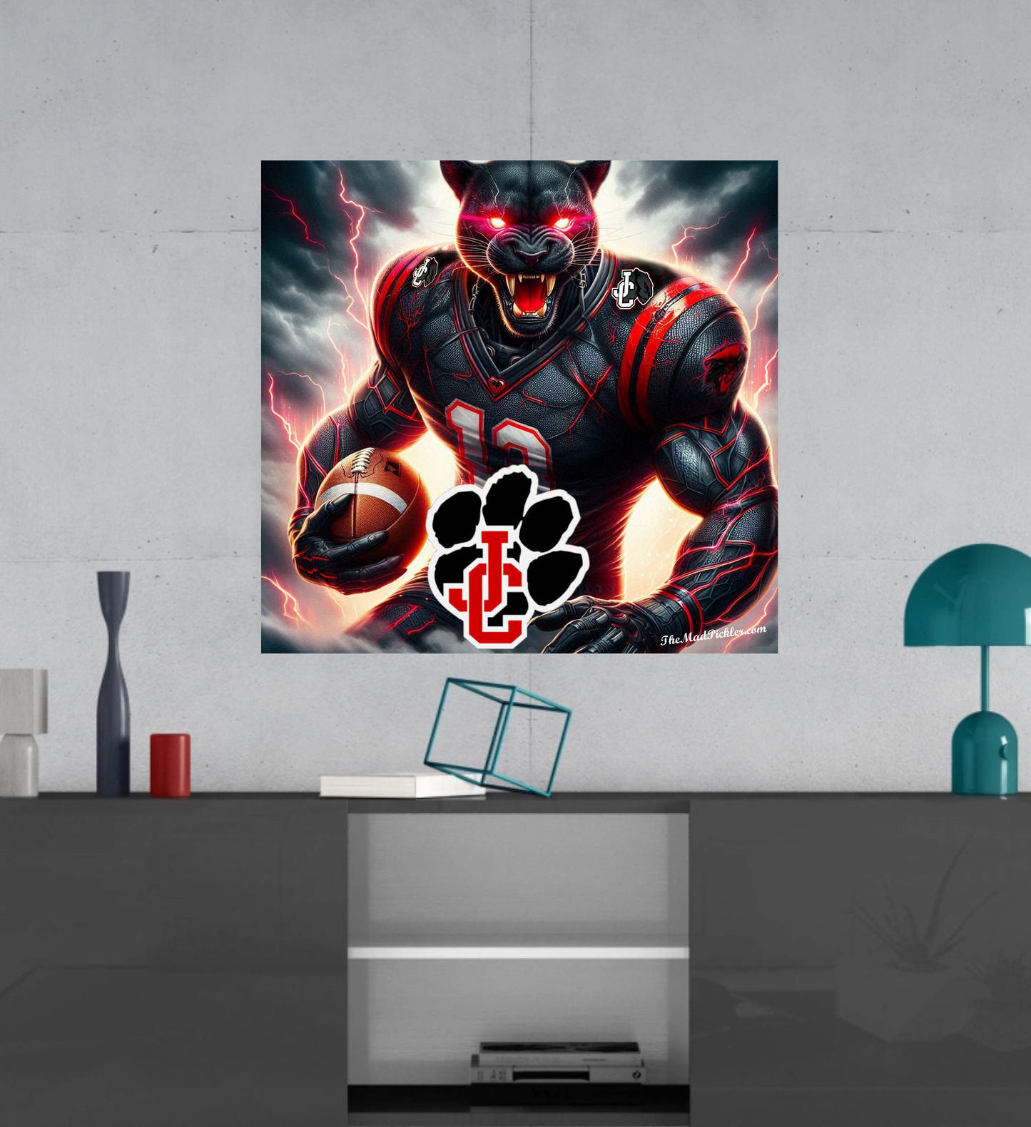 Jackson County High School Panthers - Ready To Hang  Canvas Hi-Res Wall Artwork