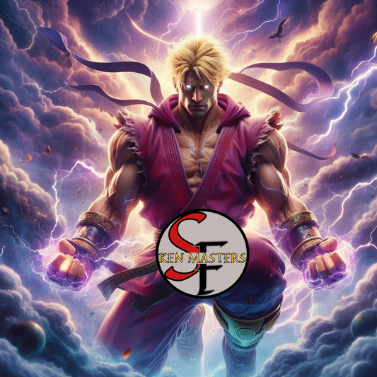 Ken Masters - Street Fighter - Ready To Hang Canvas Hi-Res Wall Artwork