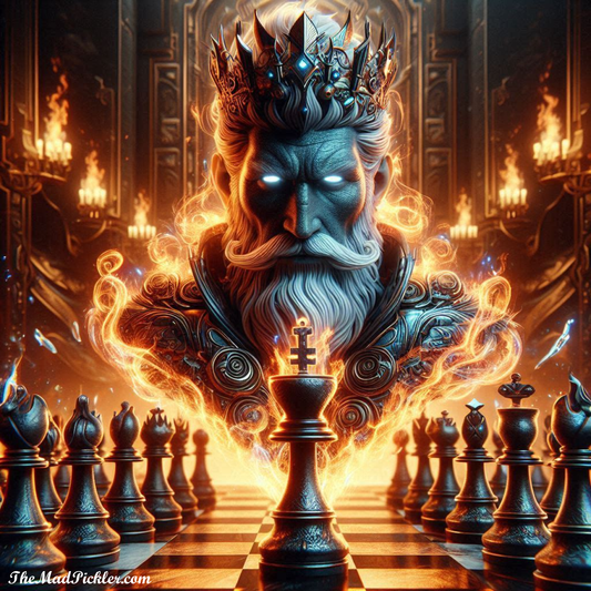 Chess Collection -  King - Ready To Hang  Canvas Hi-Res Wall Artwork