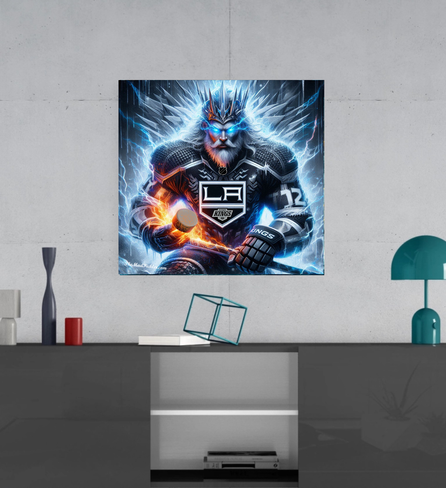 Los Angeles Kings - NHL Hockey - Ready To Hang  Canvas Hi-Res Wall Artwork