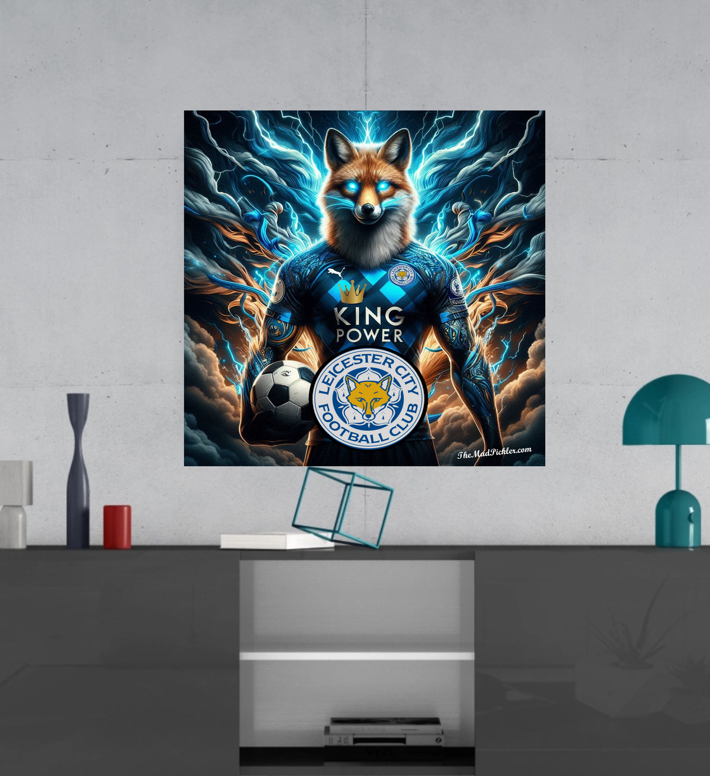 Leicester City F.C. - Filbert - Ready To Hang  Canvas Hi-Res Wall Artwork