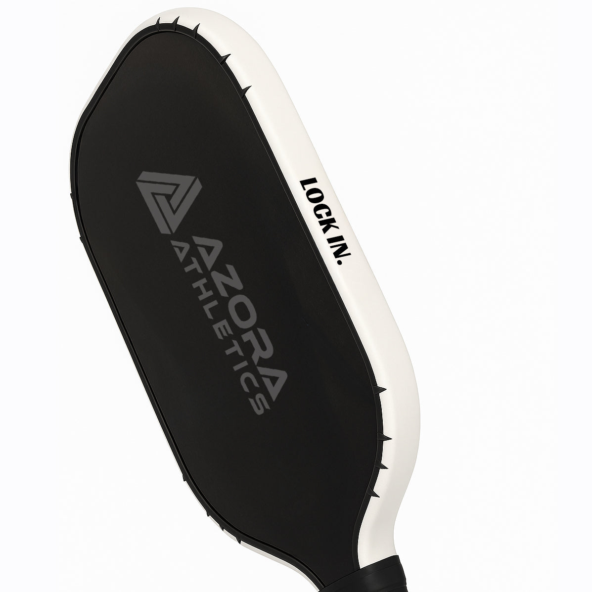 Pickleball Edge Guard Tape - “LOCK IN.” / 16mm - White / Azora Athletics