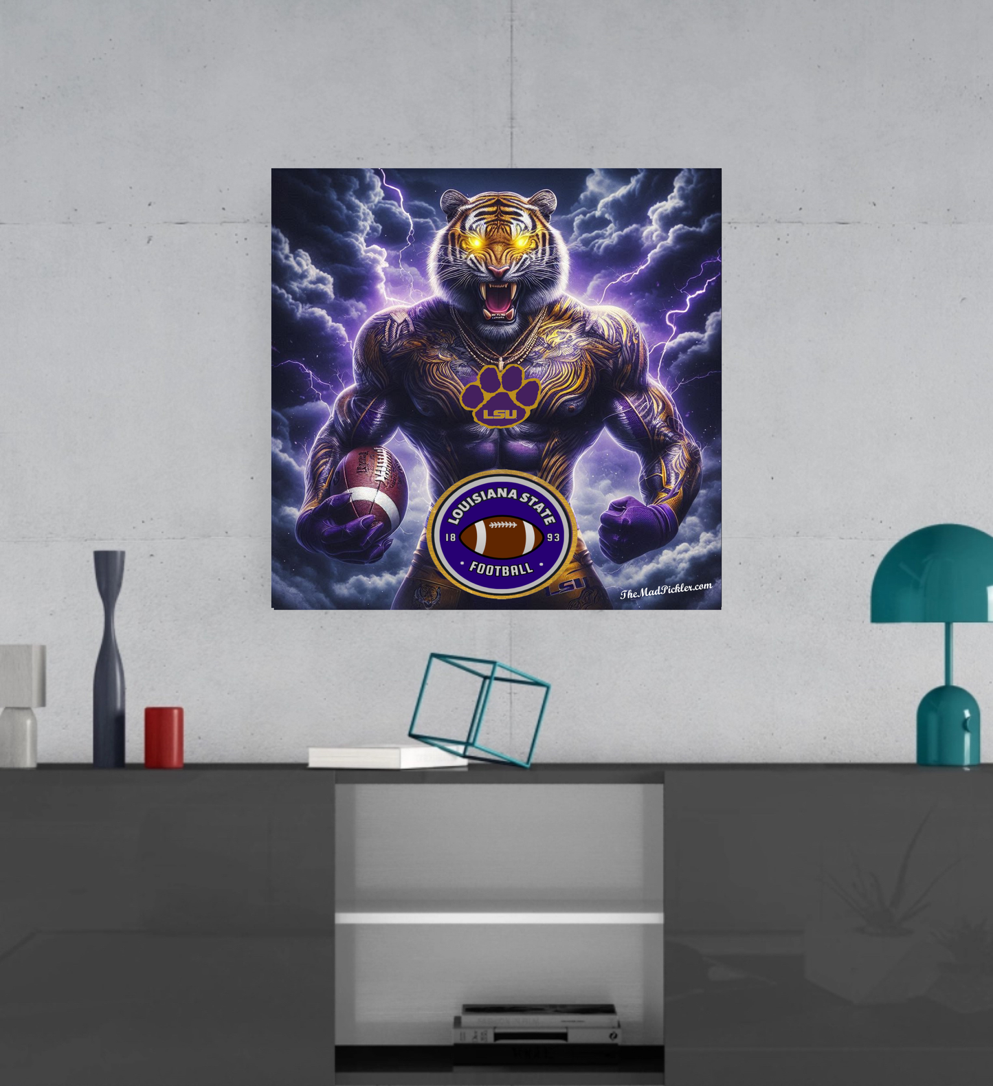 LSU Tigers -  Ready To Hang  Canvas Hi-Res Wall Artwork