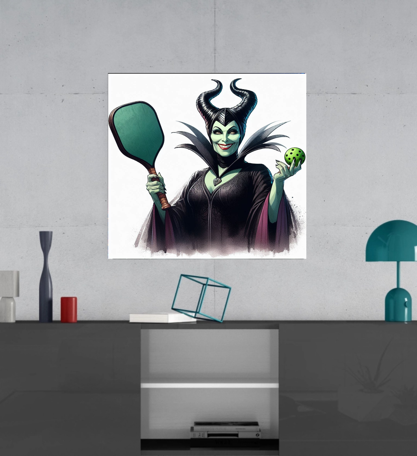 Maleficent -  Ready To Hang  Canvas Hi-Res Wall Artwork