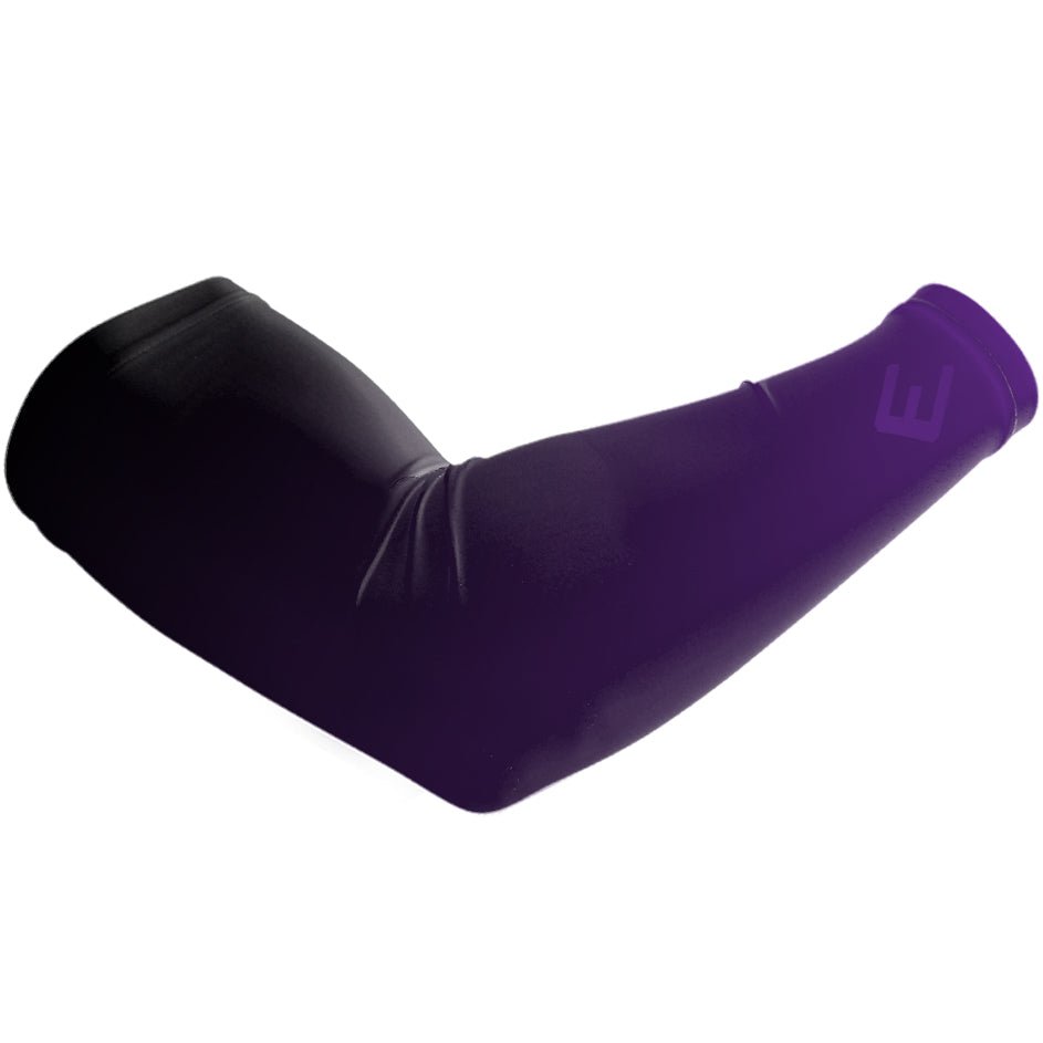 Purple elbow pad on a white background