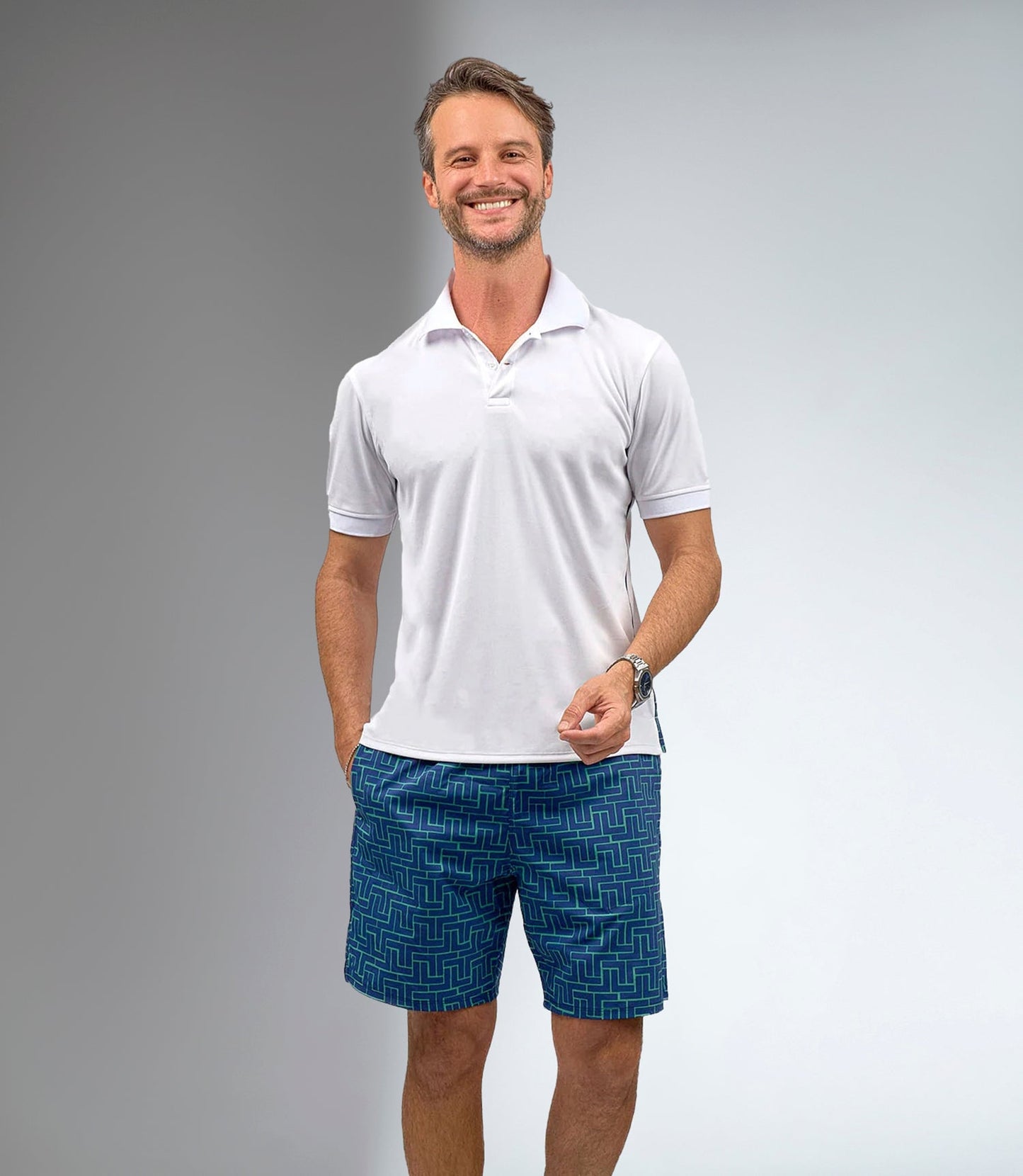 Men's Tennis Shorts - Spin Shorts with Pockets & UV Protection - Tessel