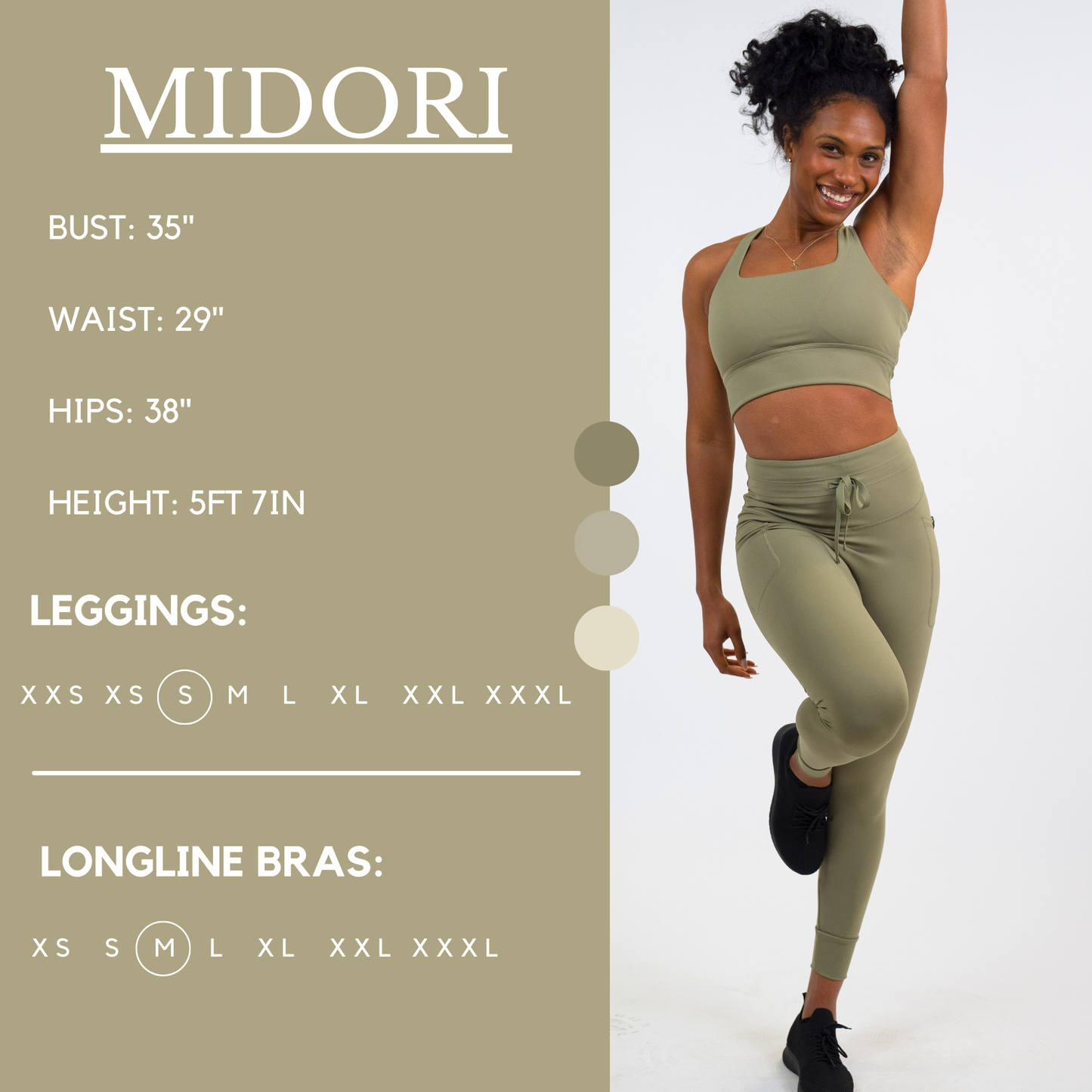 Omni Leggings | Green Tea