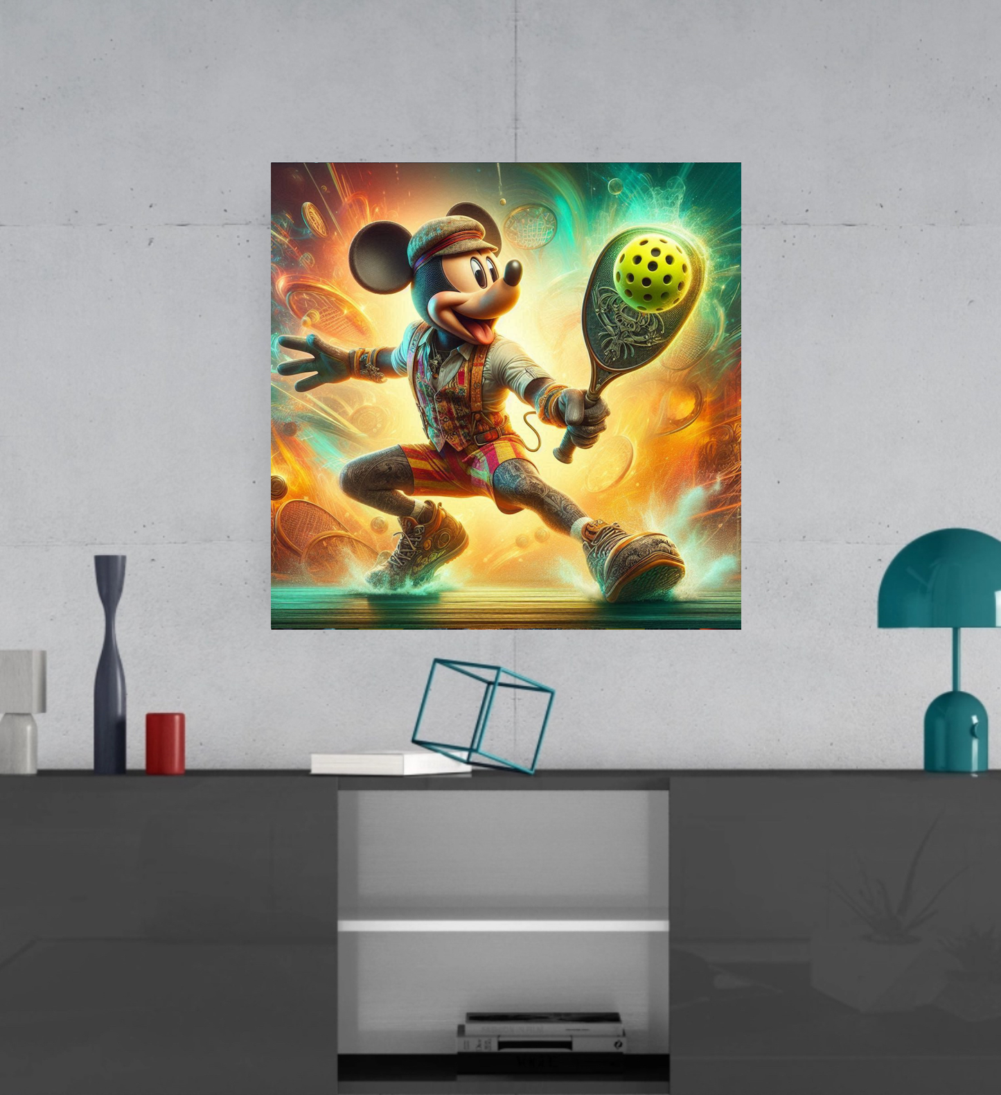 Mickey Mouse -Limited Edition - Ready To Hang  Canvas Hi-Res Wall Artwork