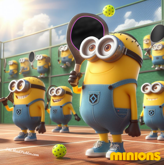 OOOH...Me Want Pickleball  - Minions - Ready To Hang Canvas Hi-Res Wall Artwork