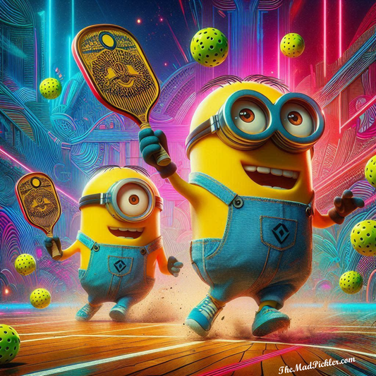 Minions Pickleball -  Ready To Hang  Canvas Hi-Res Wall Artwork