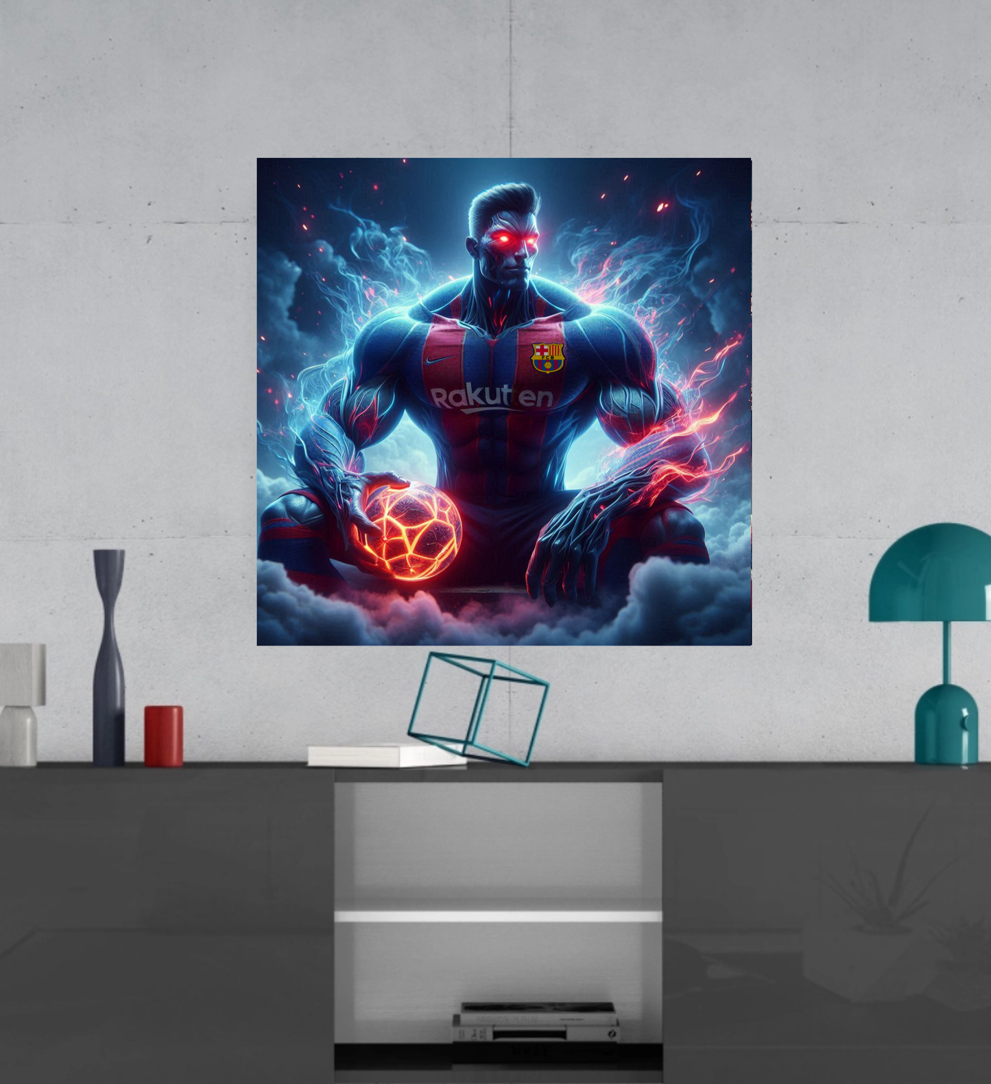 FC Barcelona - Ready To Hang  Canvas Hi-Res Wall Artwork