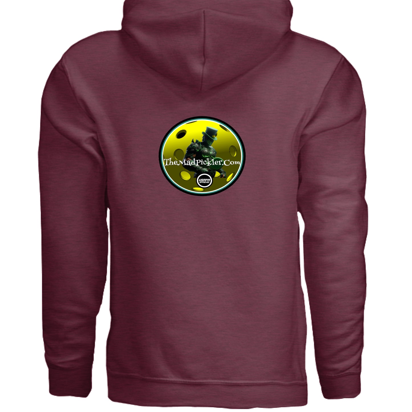 Heather Sport Dark Maroon - BACK