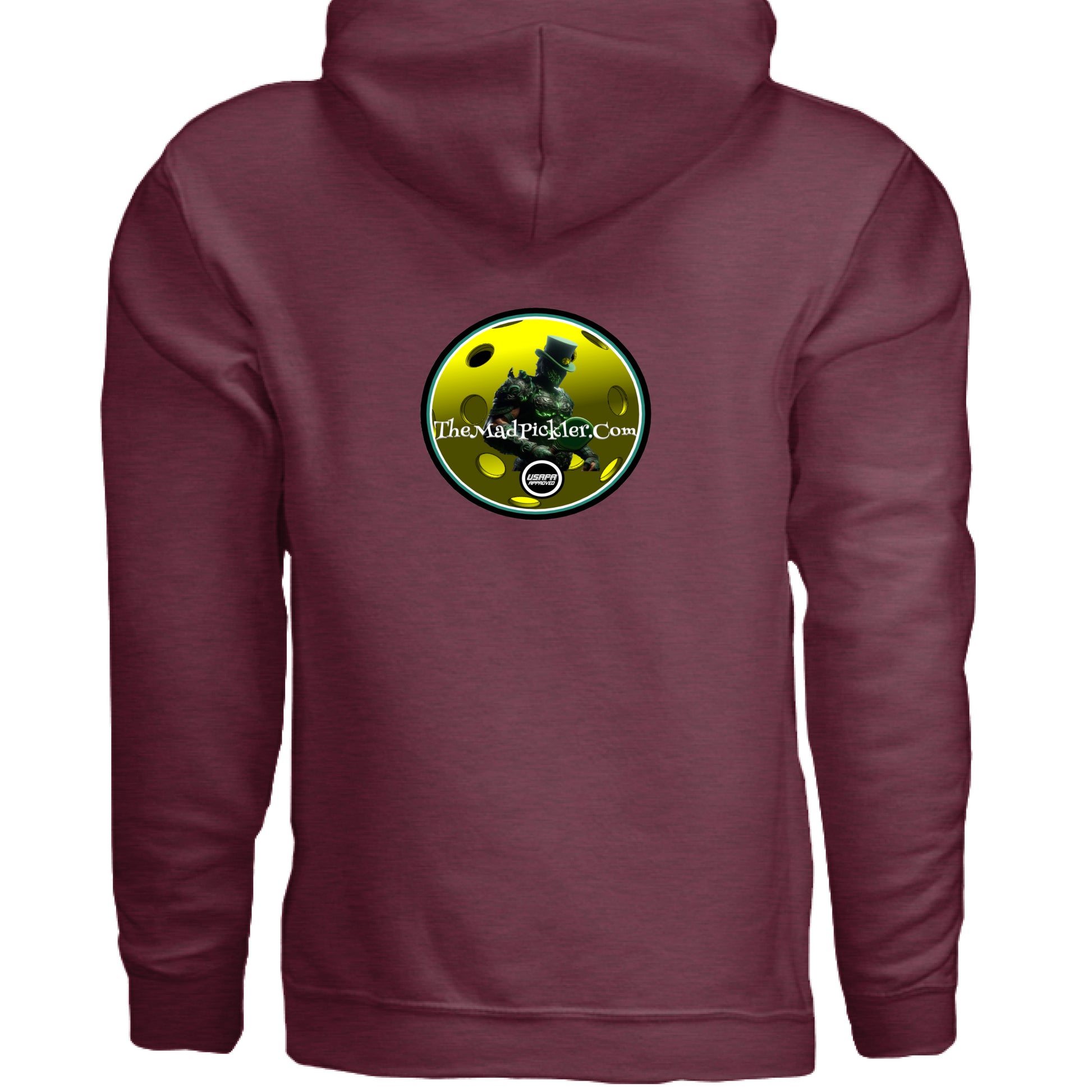 Heather Sport Dark Maroon - BACK