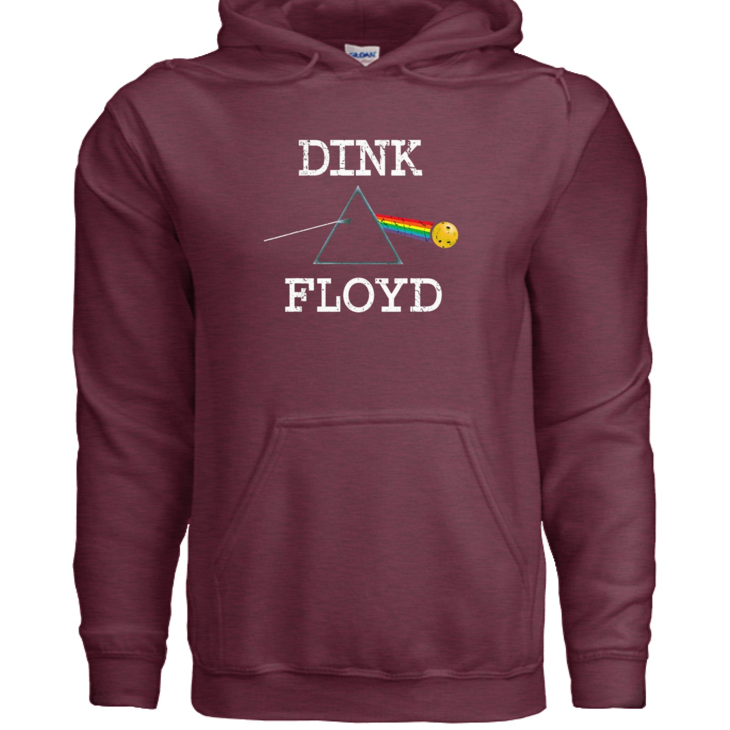 Heather Sport Dark Maroon - FRONT