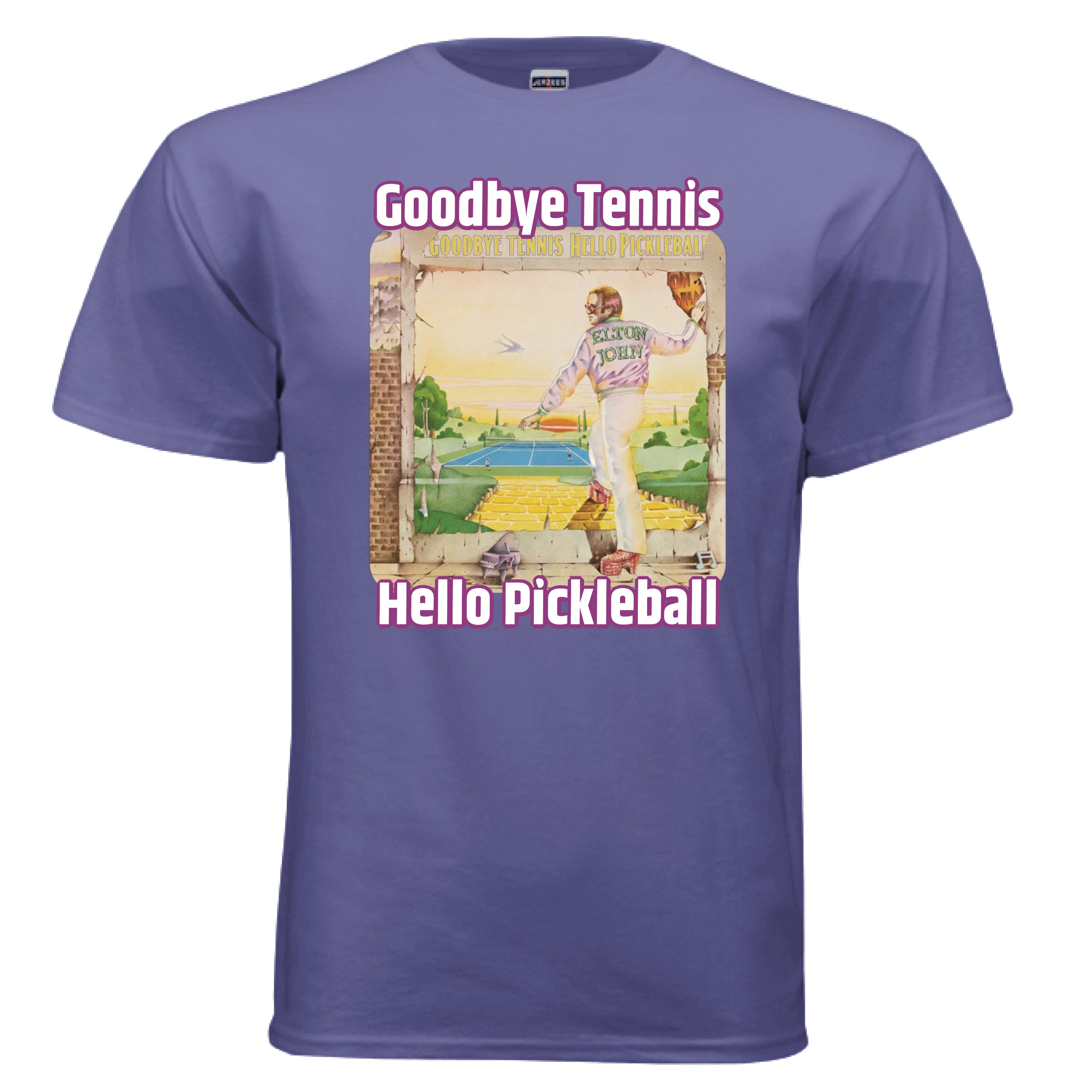Goodbye Tennis Hello Pickleball - Elton John - Pickleball T-Shirt – The ...