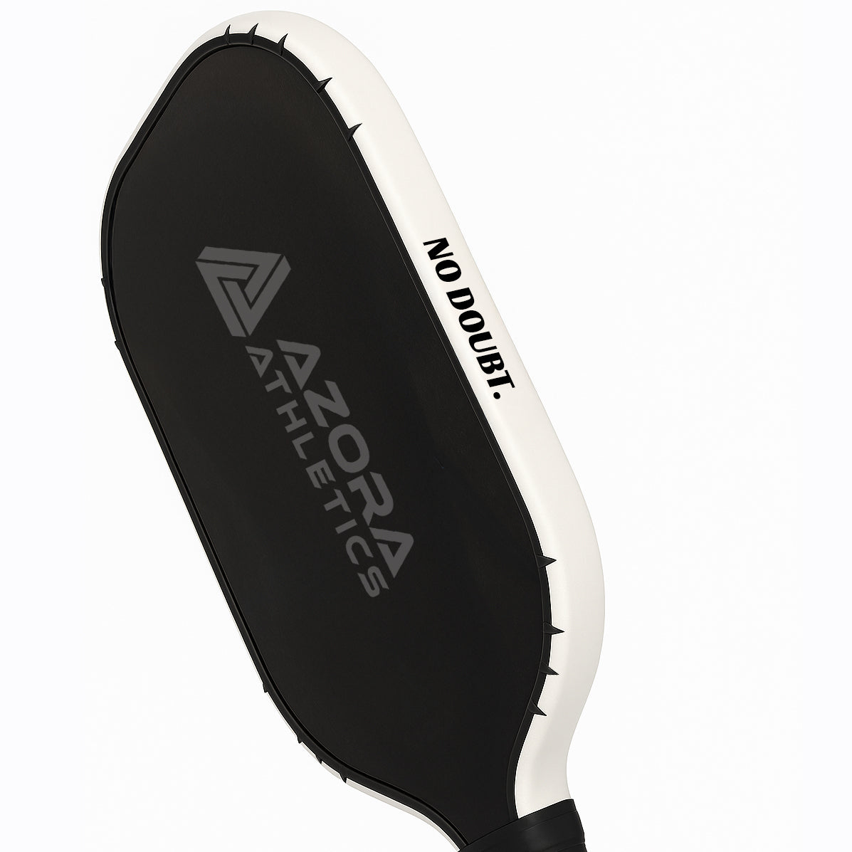 Pickleball Edge Guard Tape - “NO DOUBT.” / 16mm - White / Azora Athletics