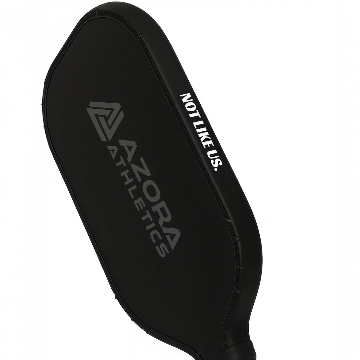 Pickleball Edge Guard Tape - “NOT LIKE US.” / 14mm - Black / Azora Athletics