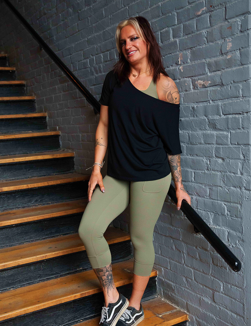 Omni Leggings | Green Tea