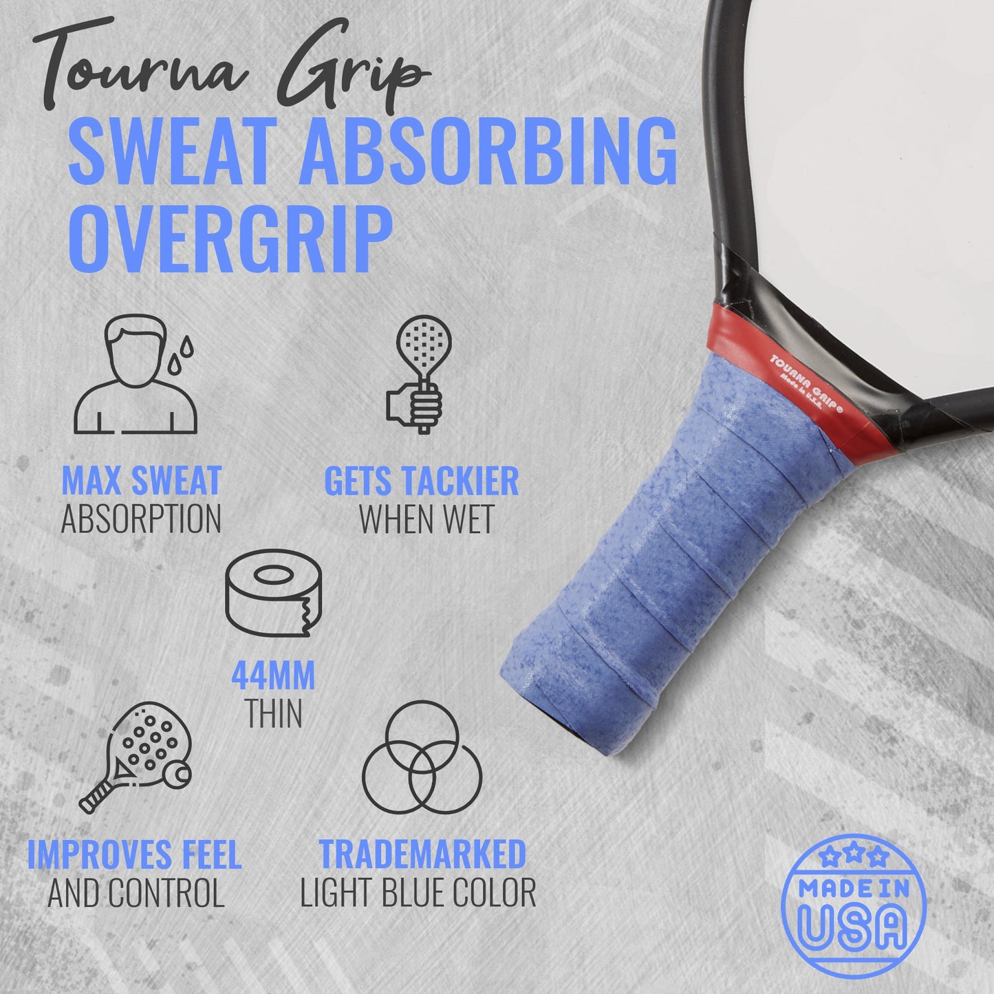 Pickleball TOURNA GRIP - 10 Pack