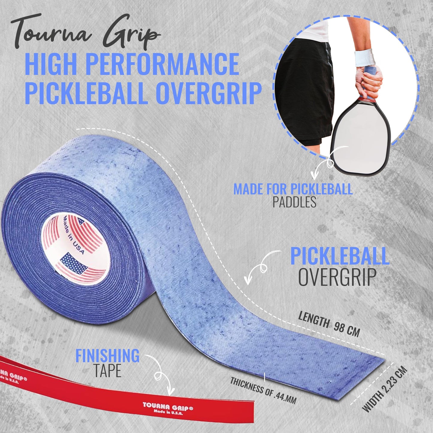 Pickleball TOURNA GRIP - 10 Pack
