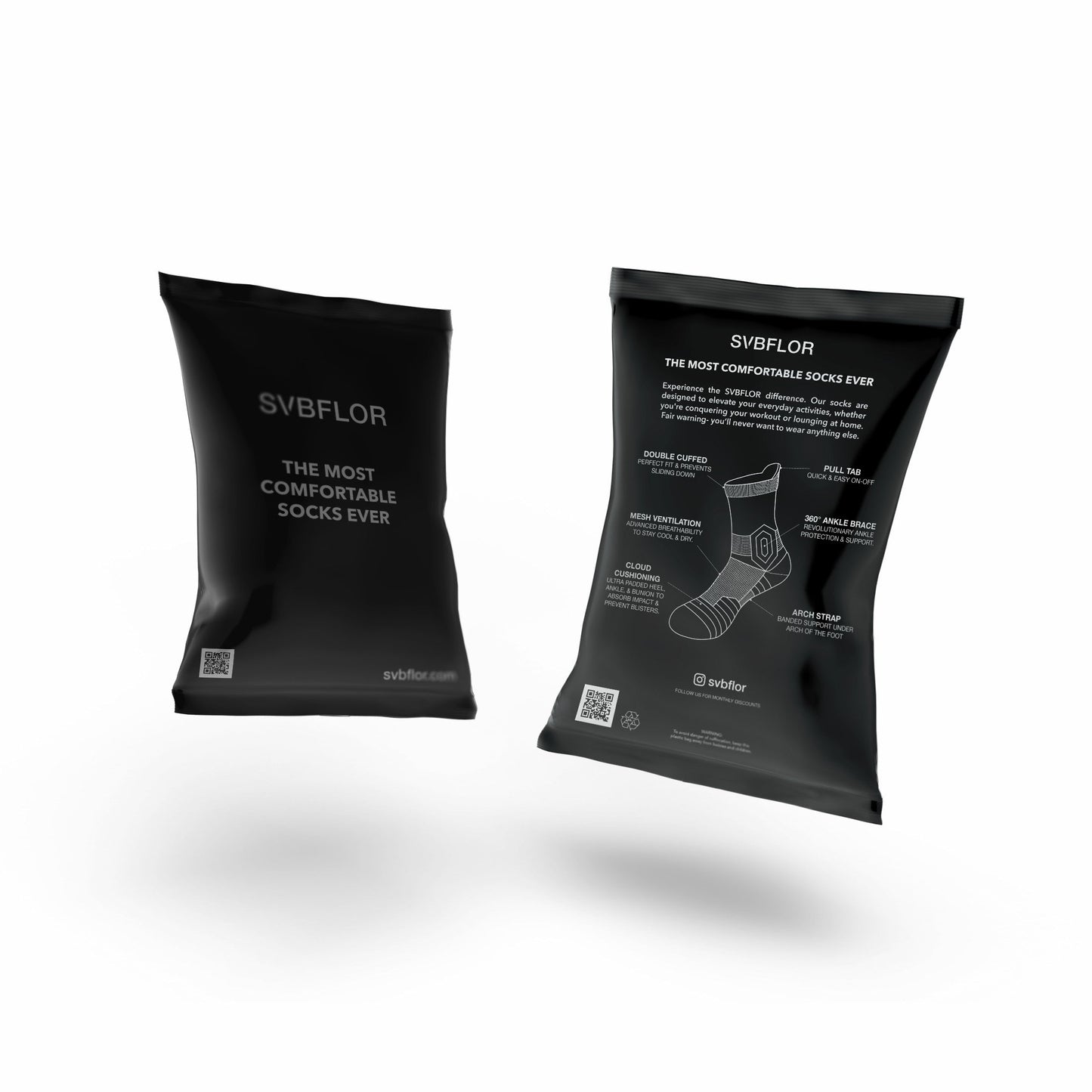 CloudFusion™ Athletic Cushioned Crew Socks