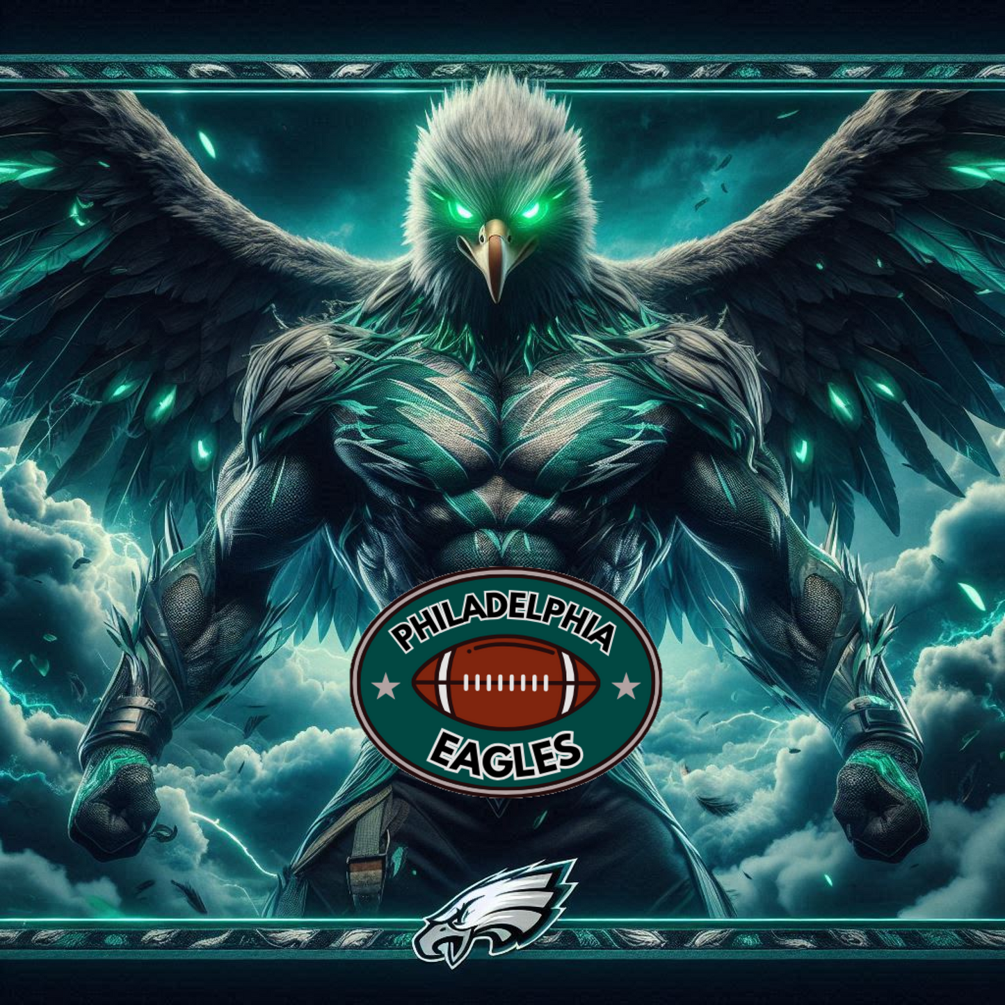 Philadephia Eagles - Canvas Hi-Res Wall Artwork