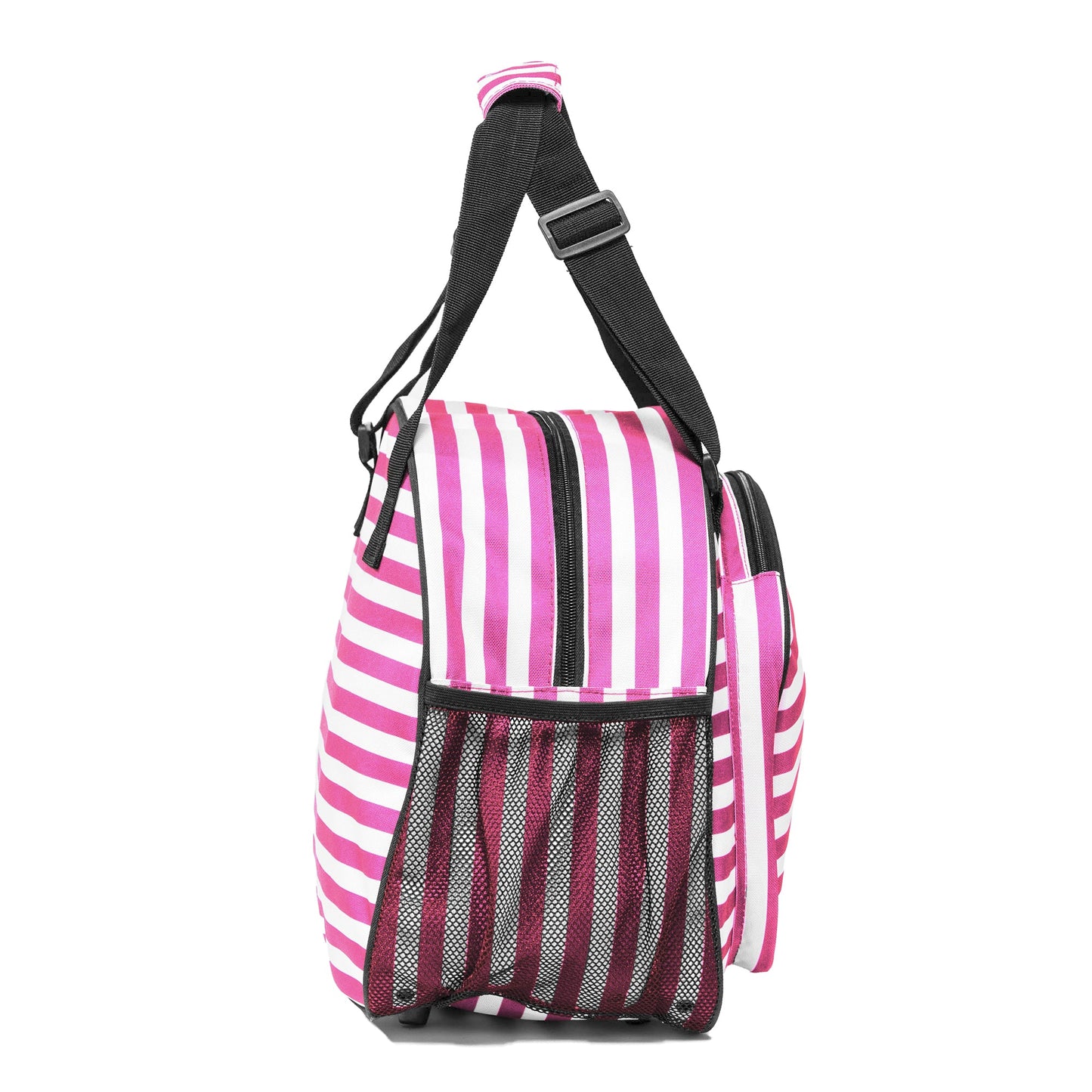 Stylish Stripe Pink Premium Women's Pickleball Bag