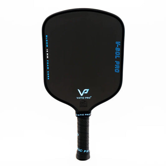Vatic Pro V-Sol Pro (16mm) Bloom Long Handle Pickleball Paddle and Cover