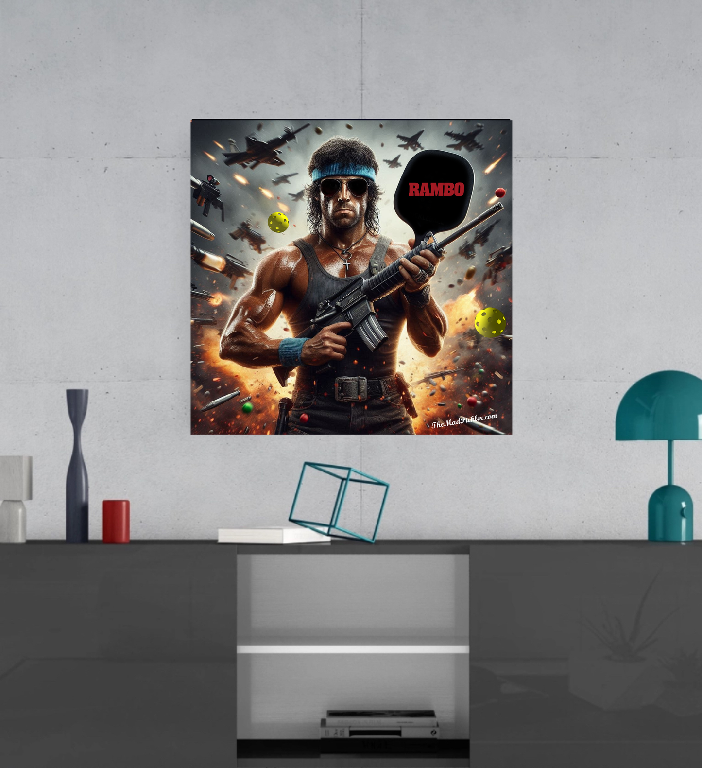 Rambo - First Blood - Canvas Hi-Res Wall Artwork