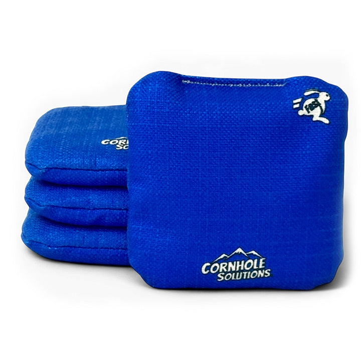 Red/Royal Blue - Pro Style REC Cornhole Bags – Regulation 6"x6" – Full Set of 8