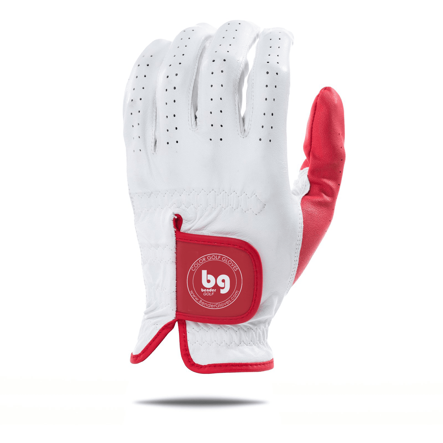 Red Elite Accent Golf Glove
