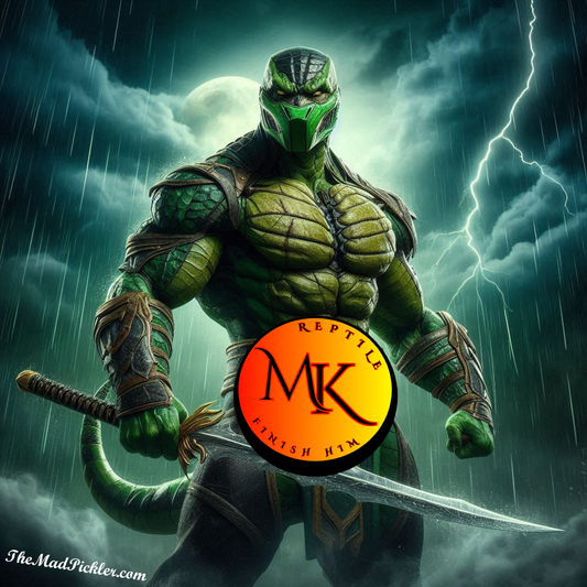 Reptile - Mortal Kombat  -  Ready To Hang  Canvas Hi-Res Wall Artwork