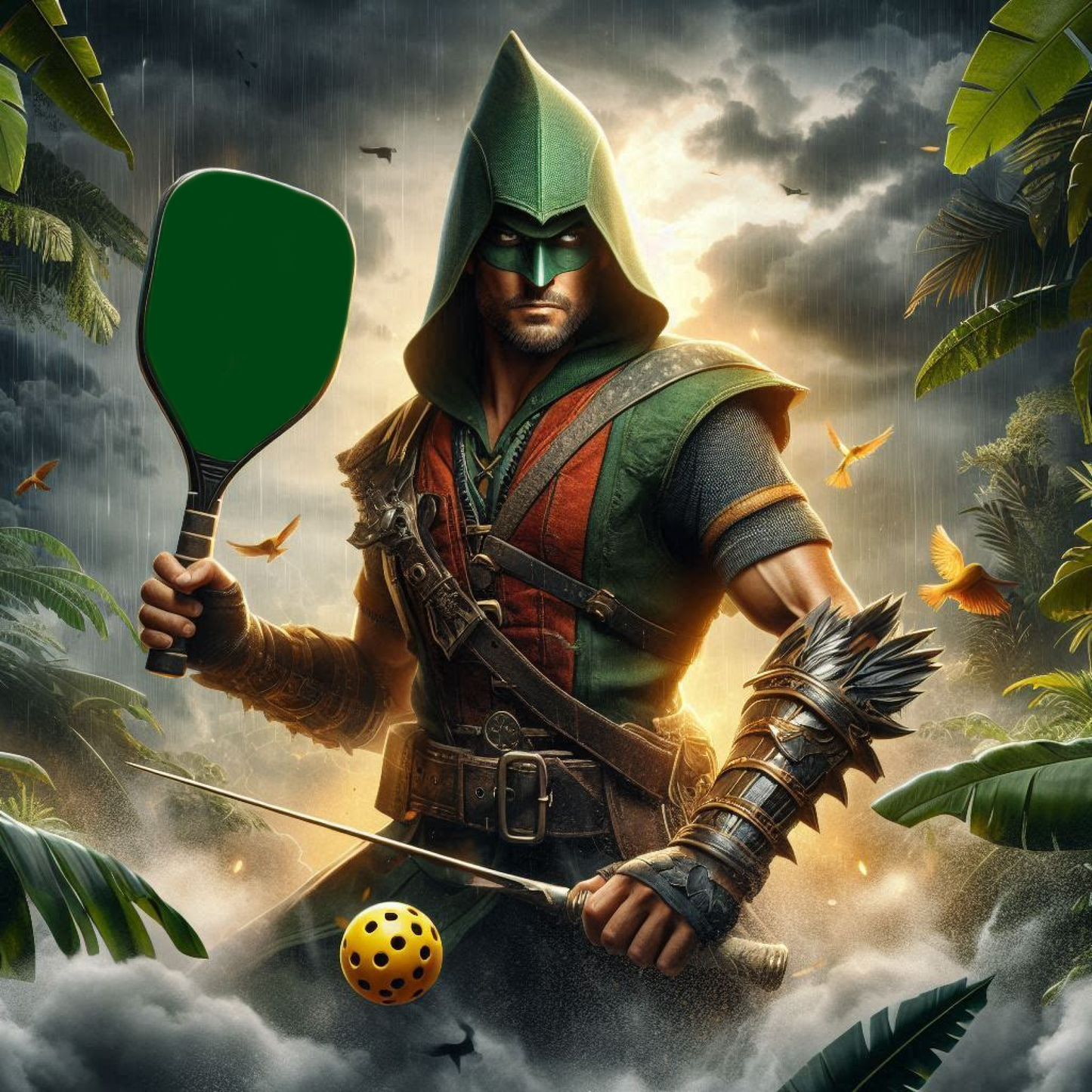 Robin Hood -  Ready To Hang  Canvas Hi-Res Wall Artwork