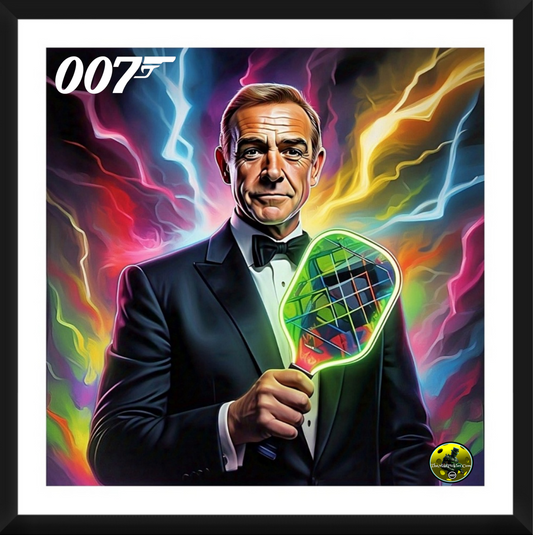 James Bond - Sean Connery - 007 Framed Artwork 16x16