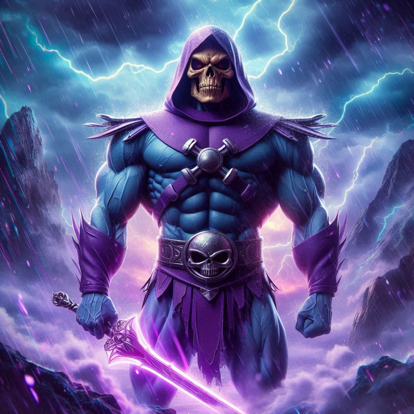 Masters Of The Universe - Skeletor -  Ready To Hang  Canvas Hi-Res Wall Artwork