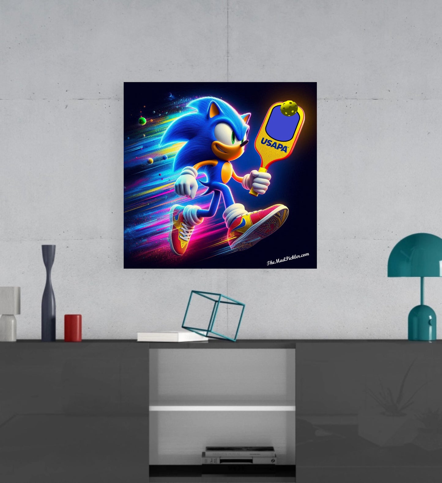 Sonic The Hedgehog - Canvas Hi-Res Wall Artwork