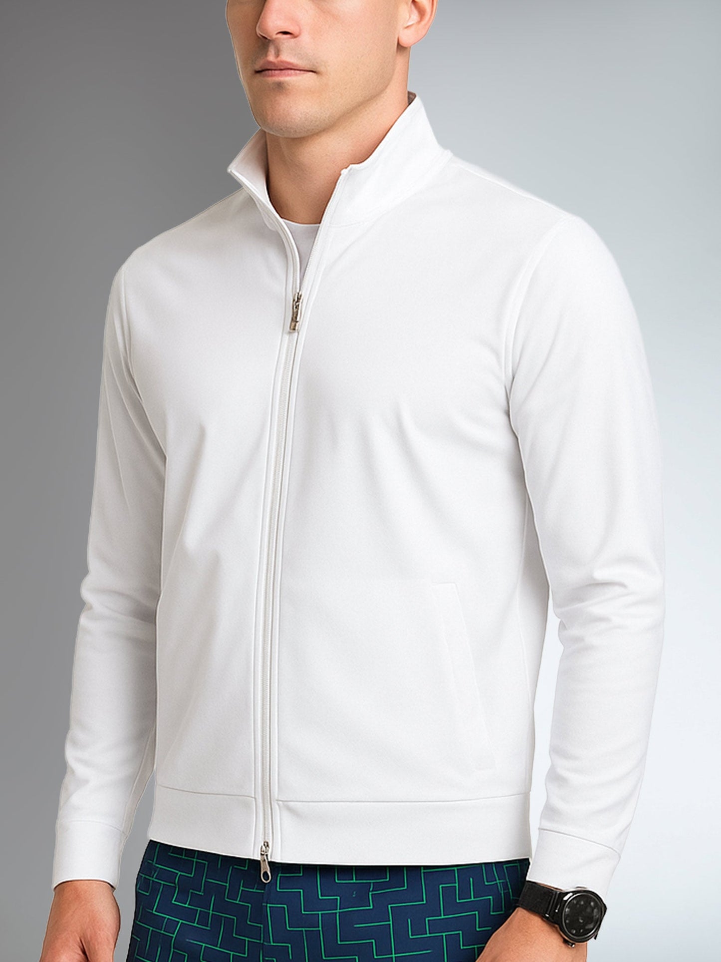 Spin Performance Jacket - White