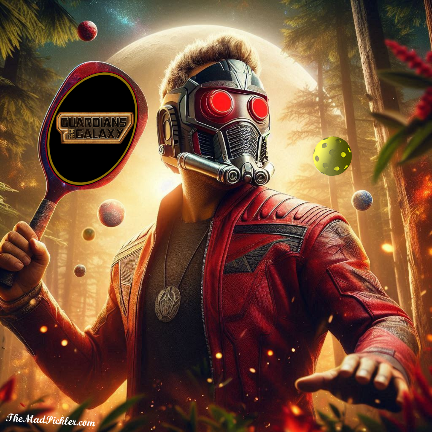 Star Lord - The Guardians of the Galaxy - Canvas Hi-Res Wall Artwork