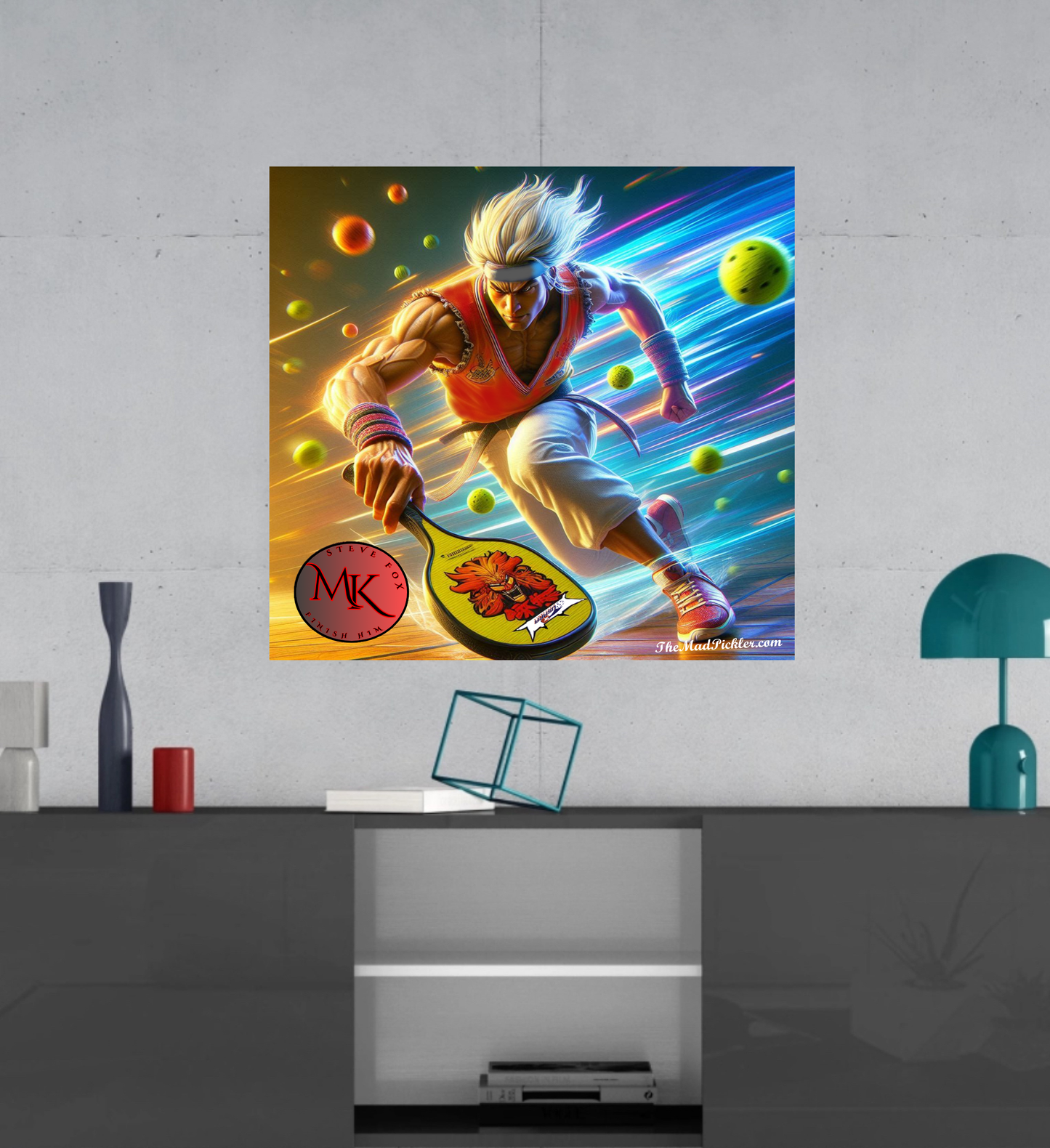 Steve Fox - Mortal Kombat -  Ready To Hang  Canvas Hi-Res Wall Artwork