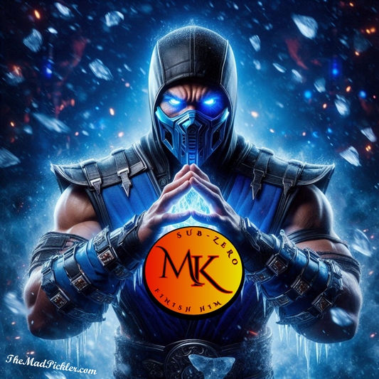 Sub-Zero - Mortal Kombat  -  Ready To Hang  Canvas Hi-Res Wall Artwork