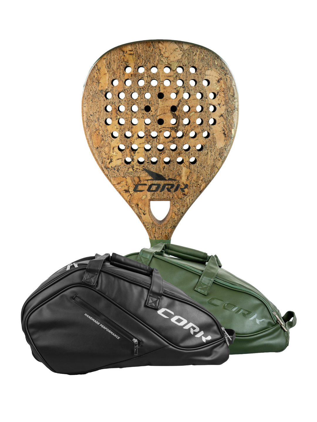 Cork Padel Racket Supreme Power II + FREE Thermobag