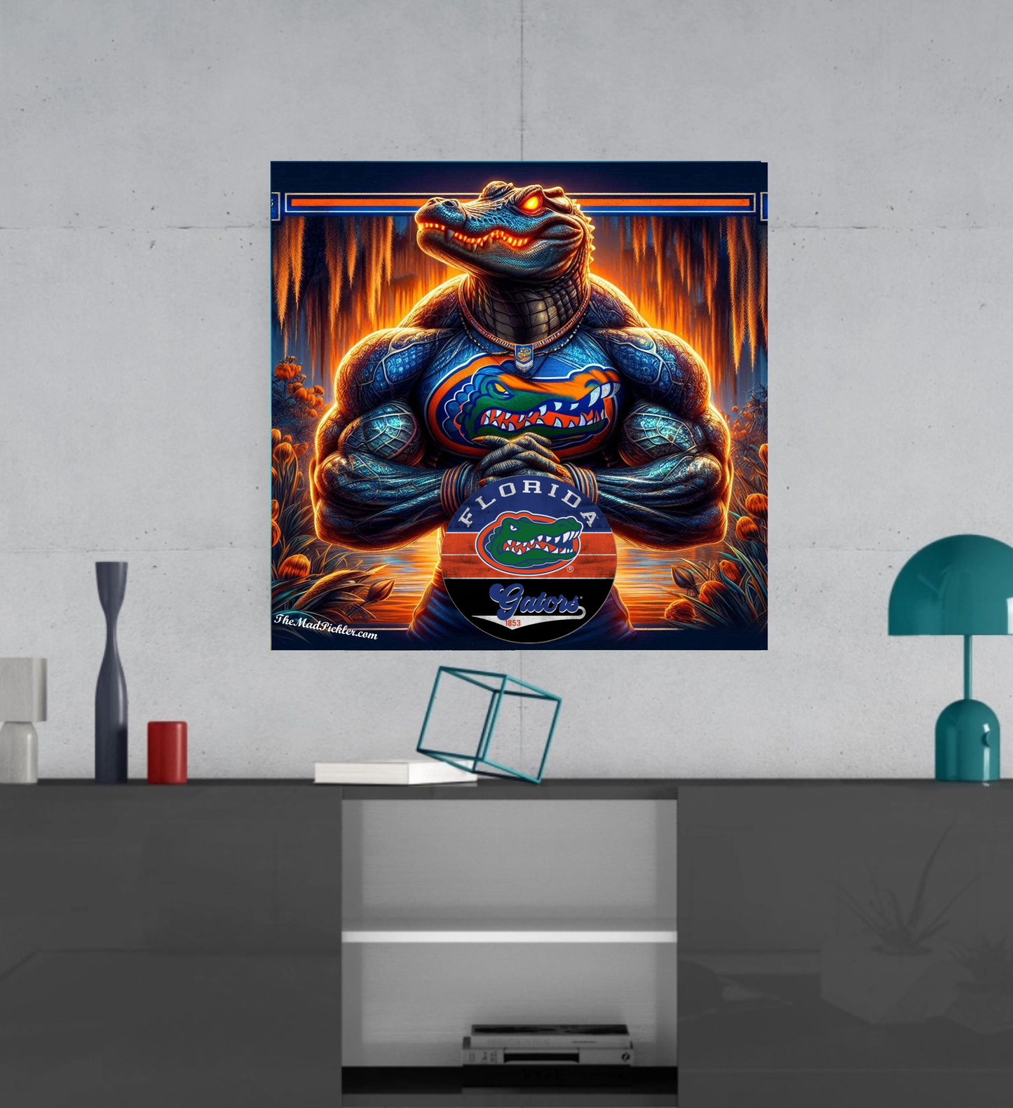 Florida Gator Swamp #2 -  Ready To Hang  Canvas Hi-Res Wall Artwork